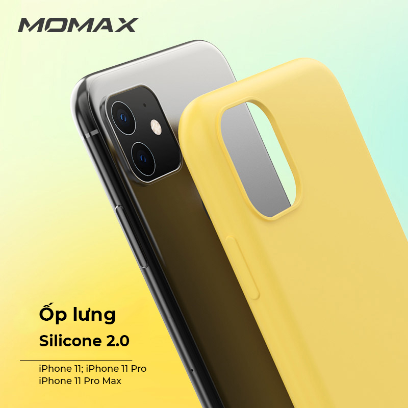 Op lung Silicon iPhone 11